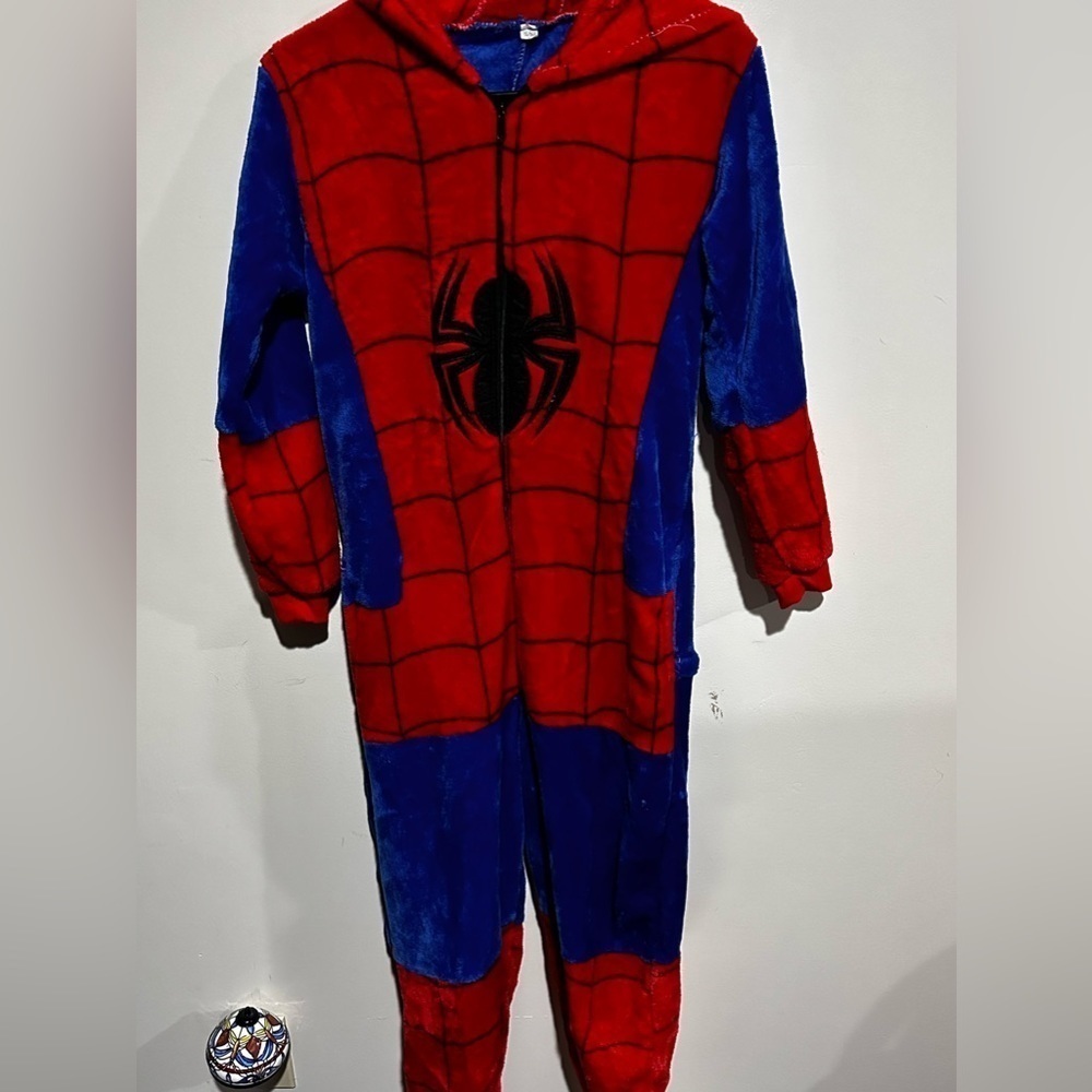 Halloween Spider Man Outfit Halloween or Warm 1 Piece